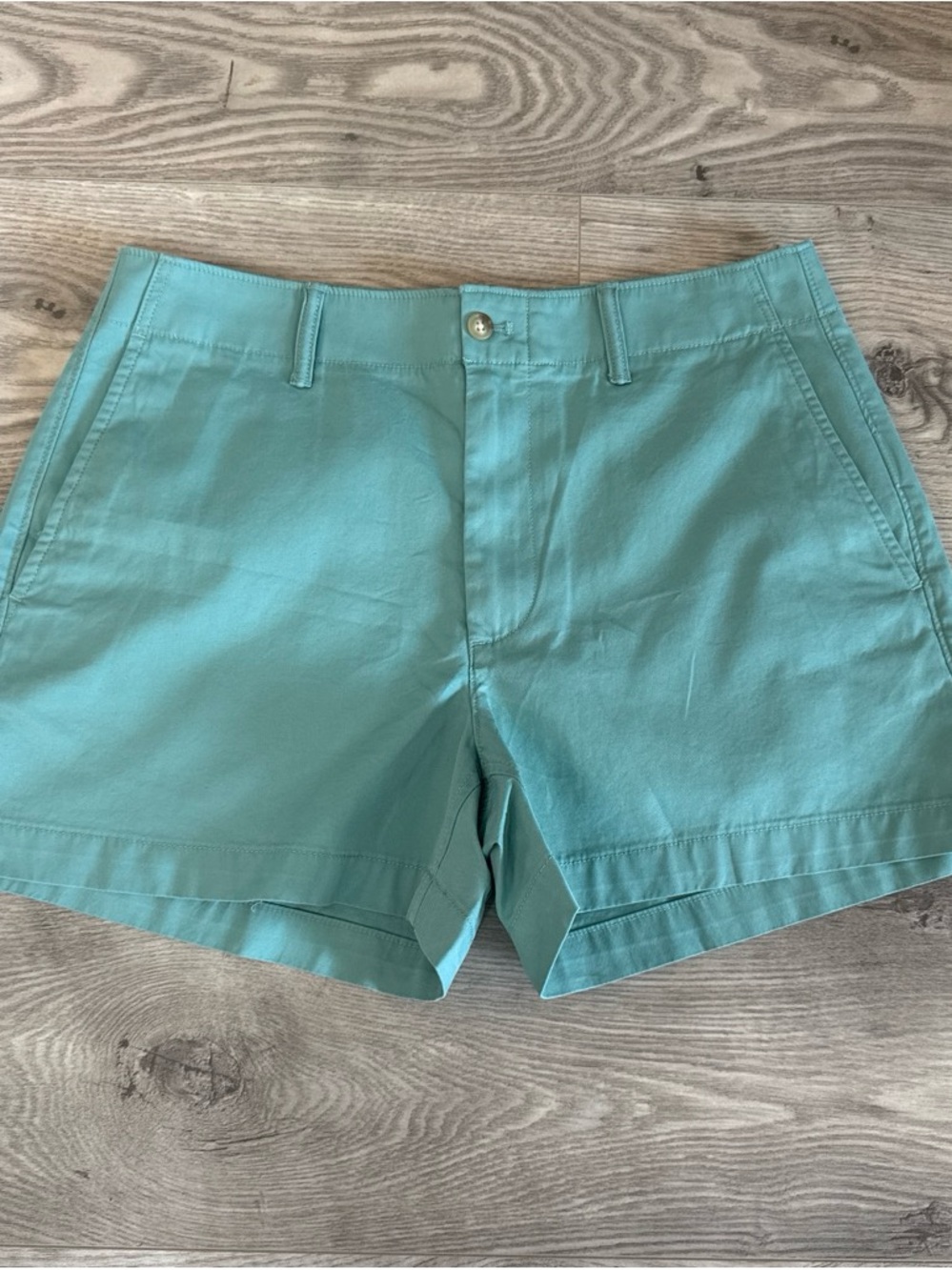 Polo by Ralph Lauren Teal Flat Front Women's Shorts